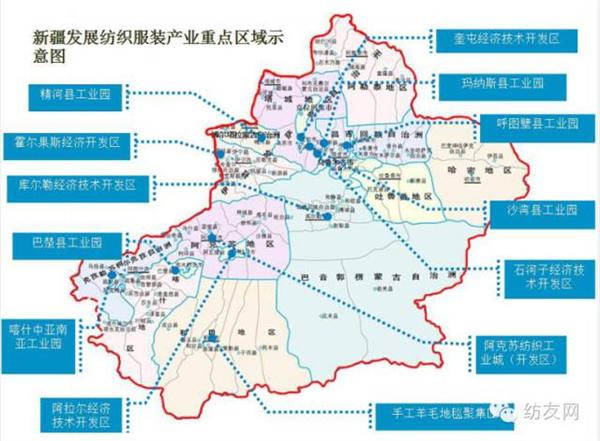 2016年1-4月新疆纺织服装业"逆势上扬",全疆规模以上纺织工业企业
