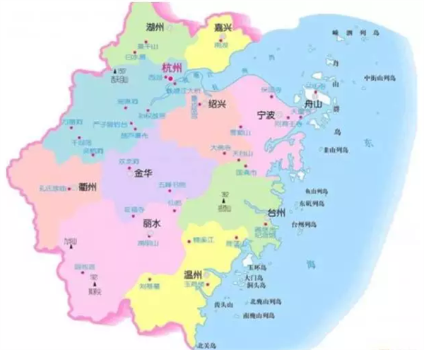 包括溫州市,舟山市,台州市,麗水市等區域.